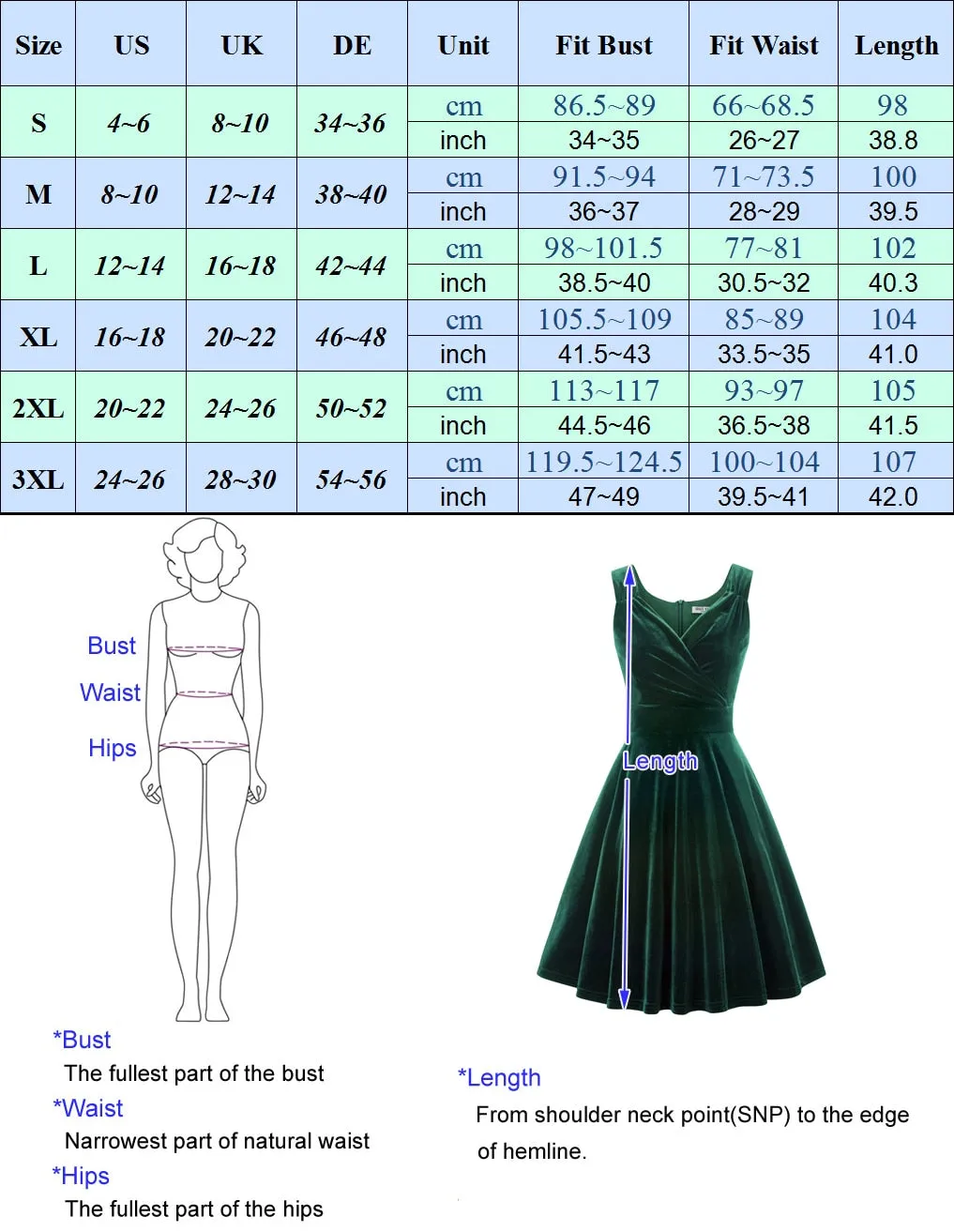 Grace: Elegant Formal V-Neck Flared Velvet Dress