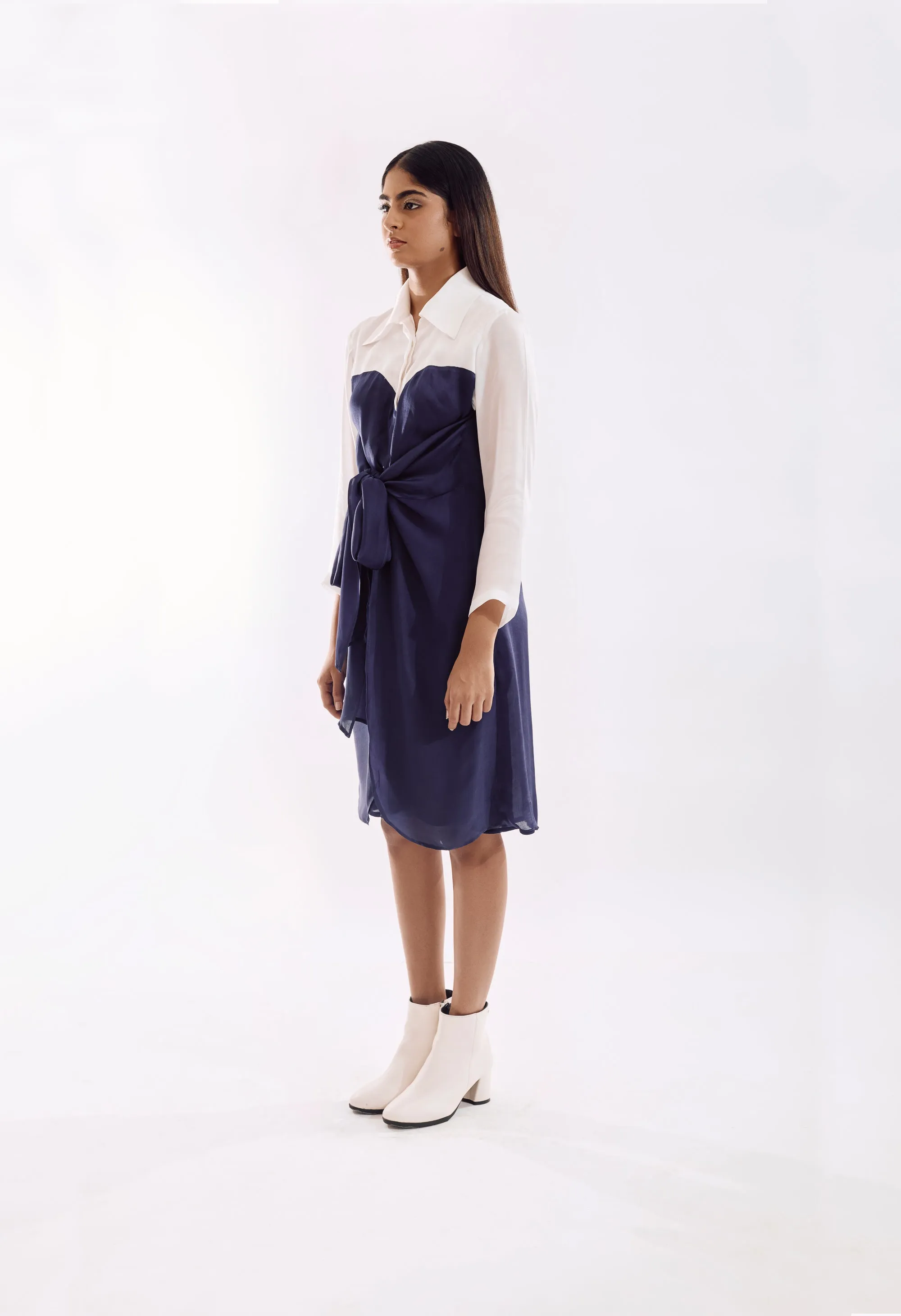 Half Tie Dress