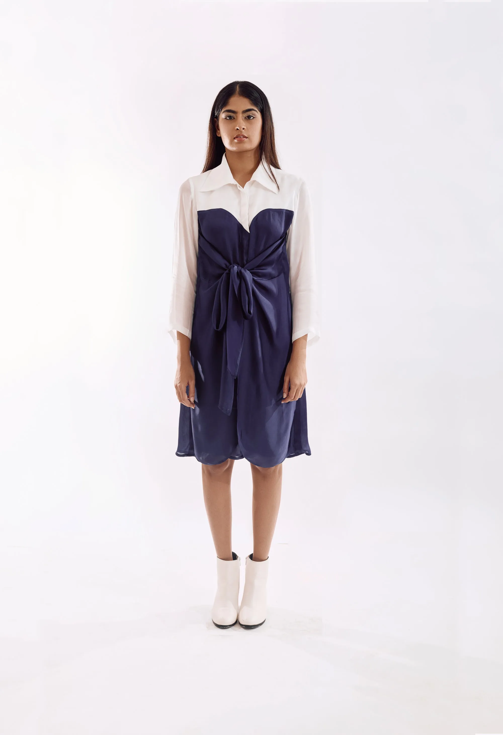 Half Tie Dress