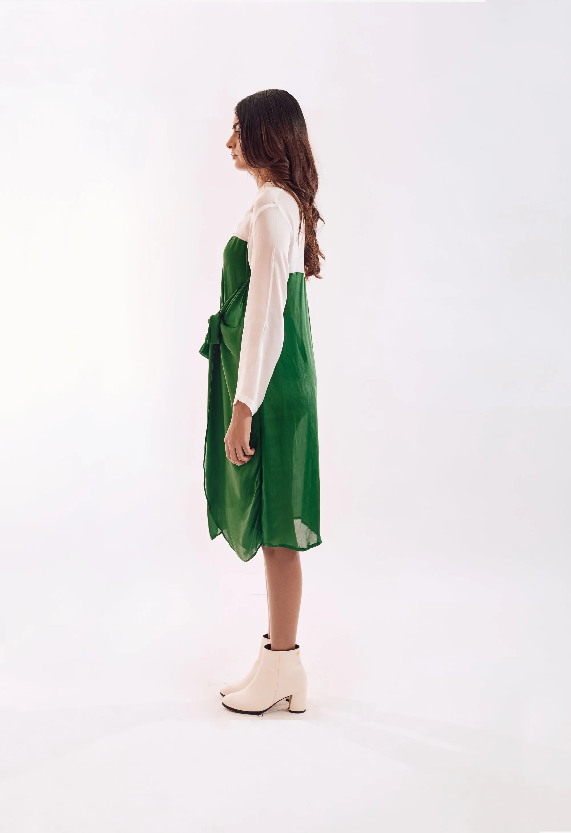 Half Tie Dress