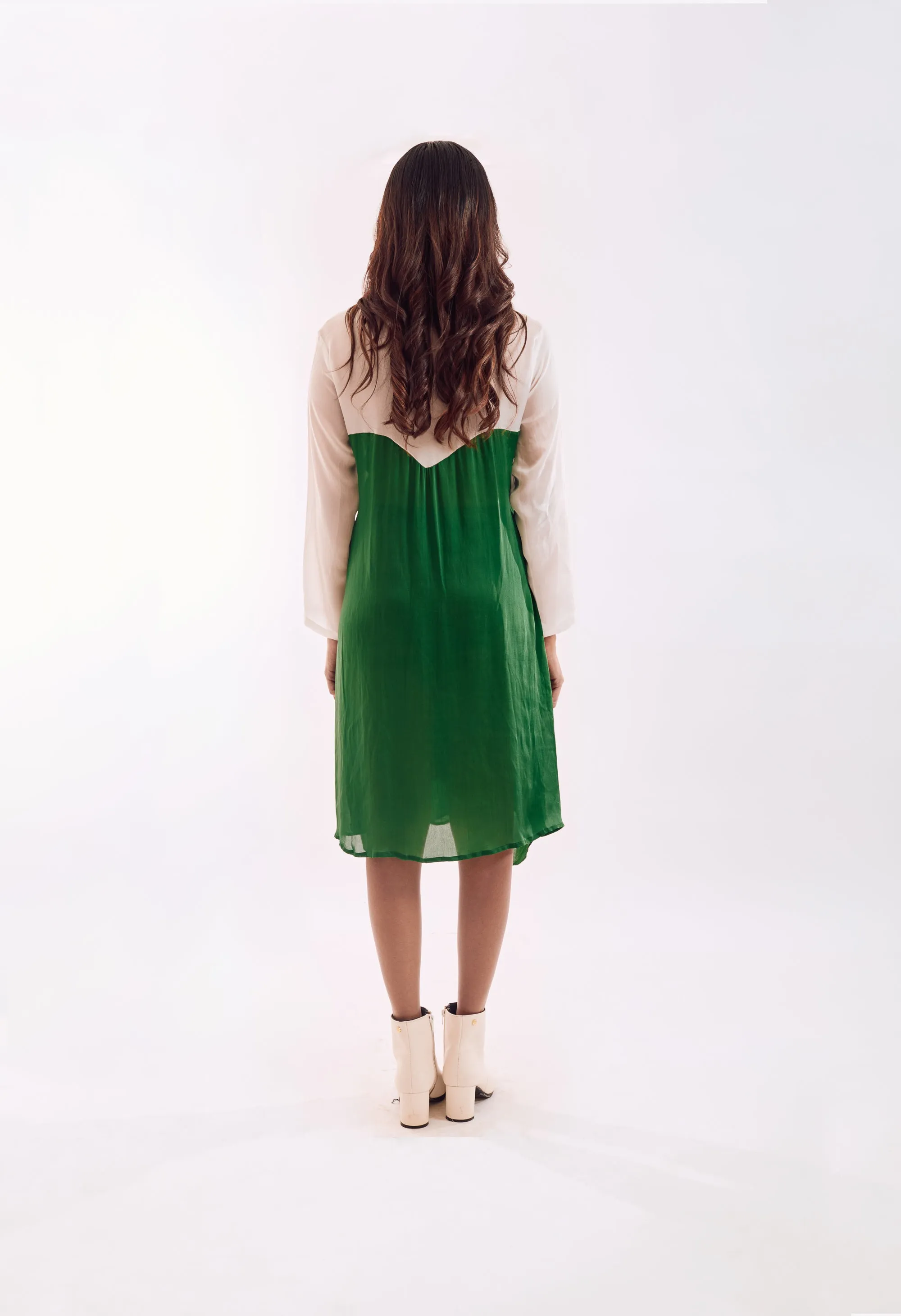 Half Tie Dress