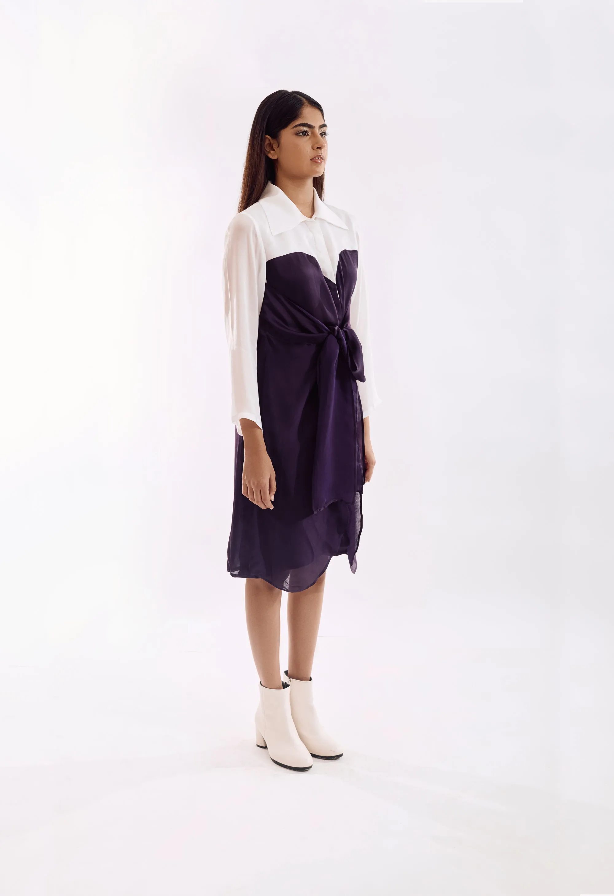 Half Tie Dress