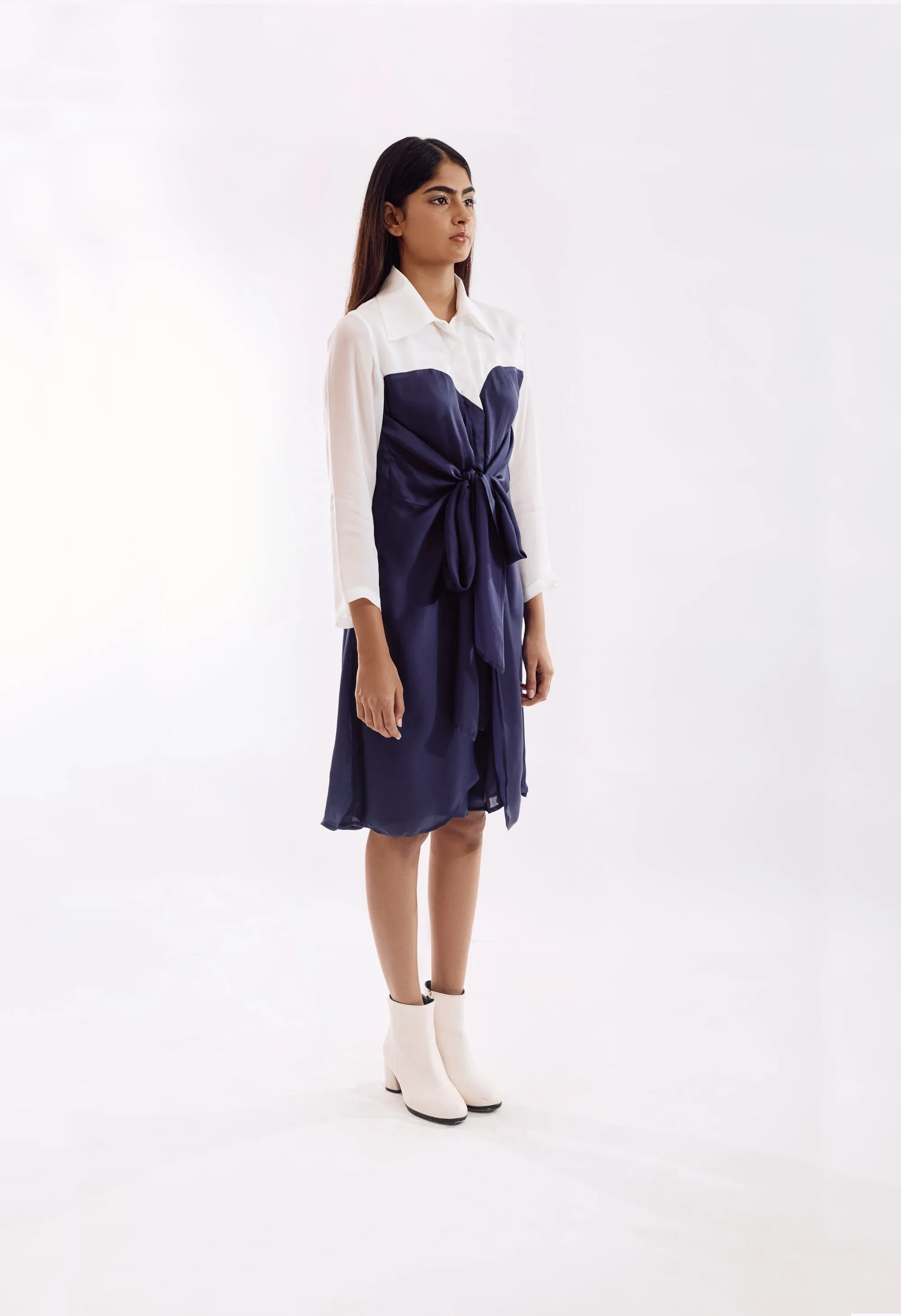 Half Tie Dress
