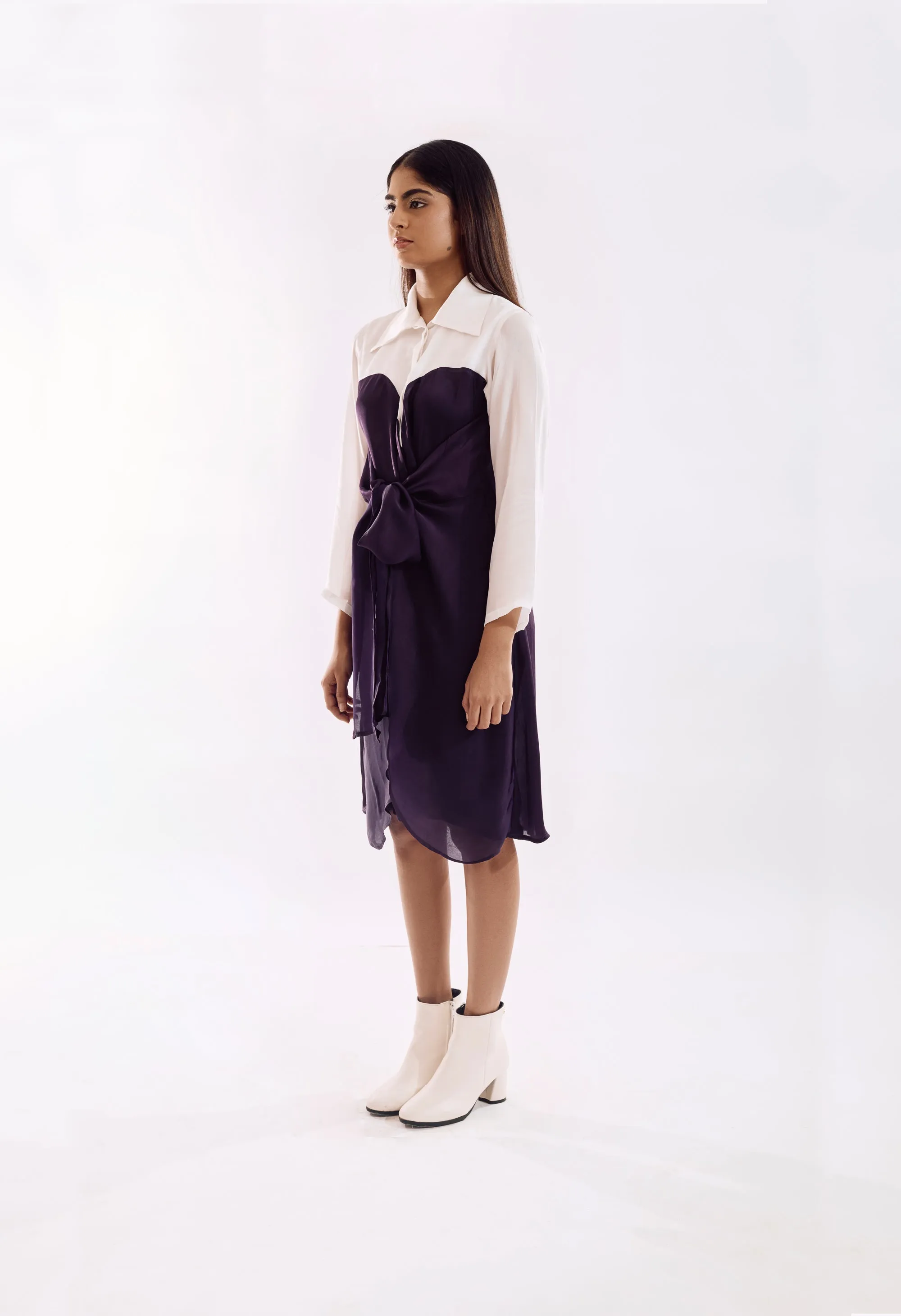 Half Tie Dress