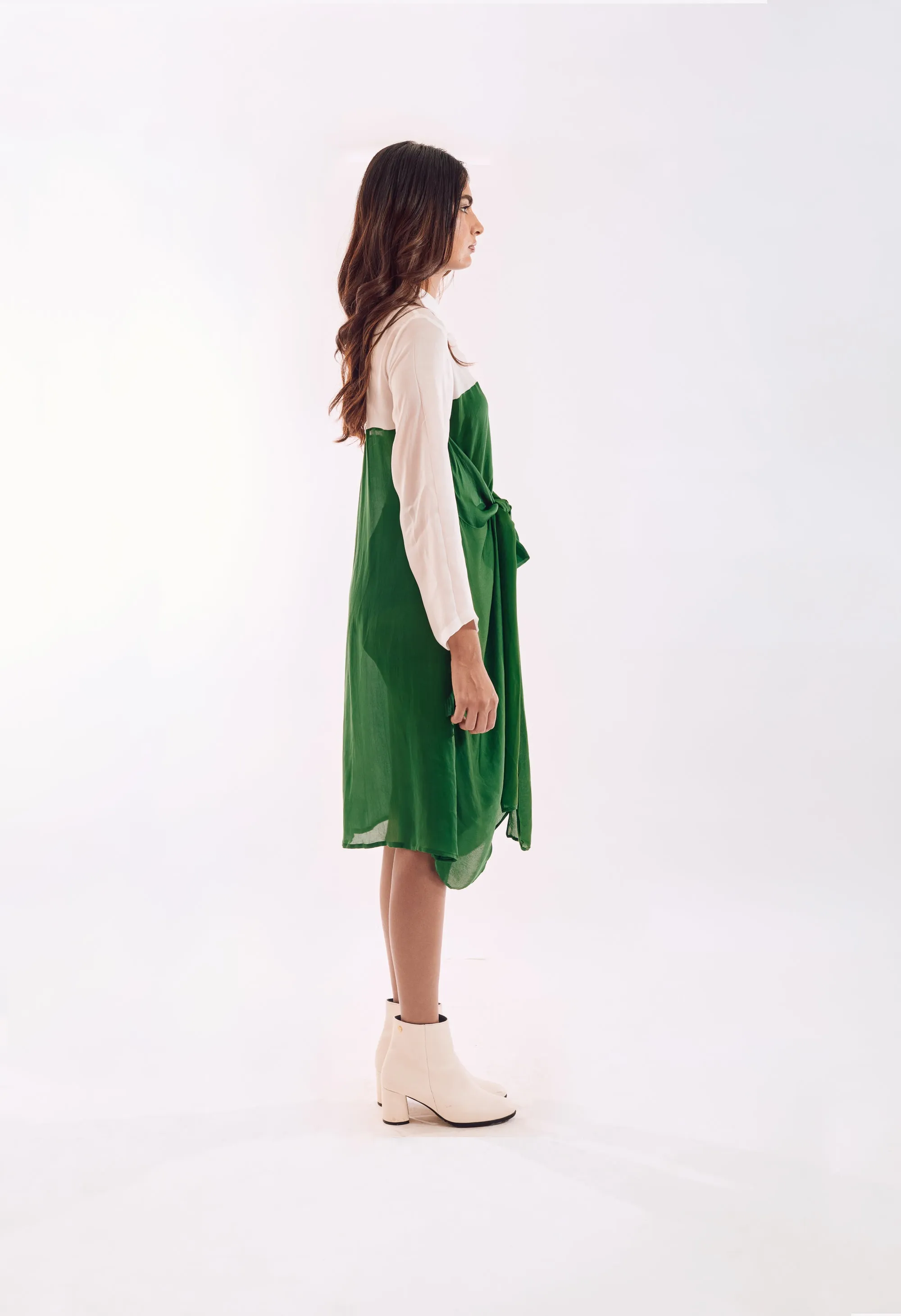 Half Tie Dress