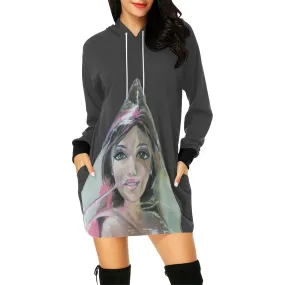 Hoodie Mini Dress - Can’t Breathe