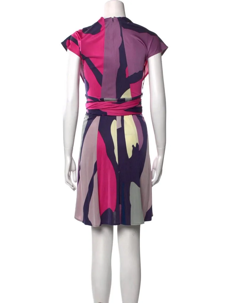 Issa London Silk Crossover Tie Dress - Size 6