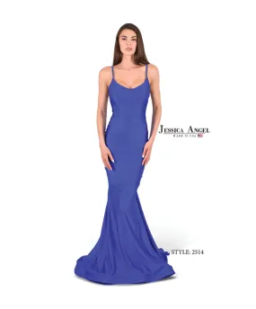 Jessica Angel - 2614 - Strapless Gown with Ruched Detail