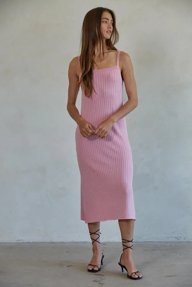 Knit Sweater Maxi Dress