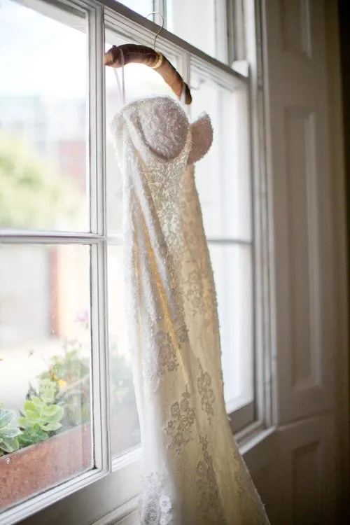 Lace Mermaid Wedding Dress With Swarovski Crystals (#PB144)
