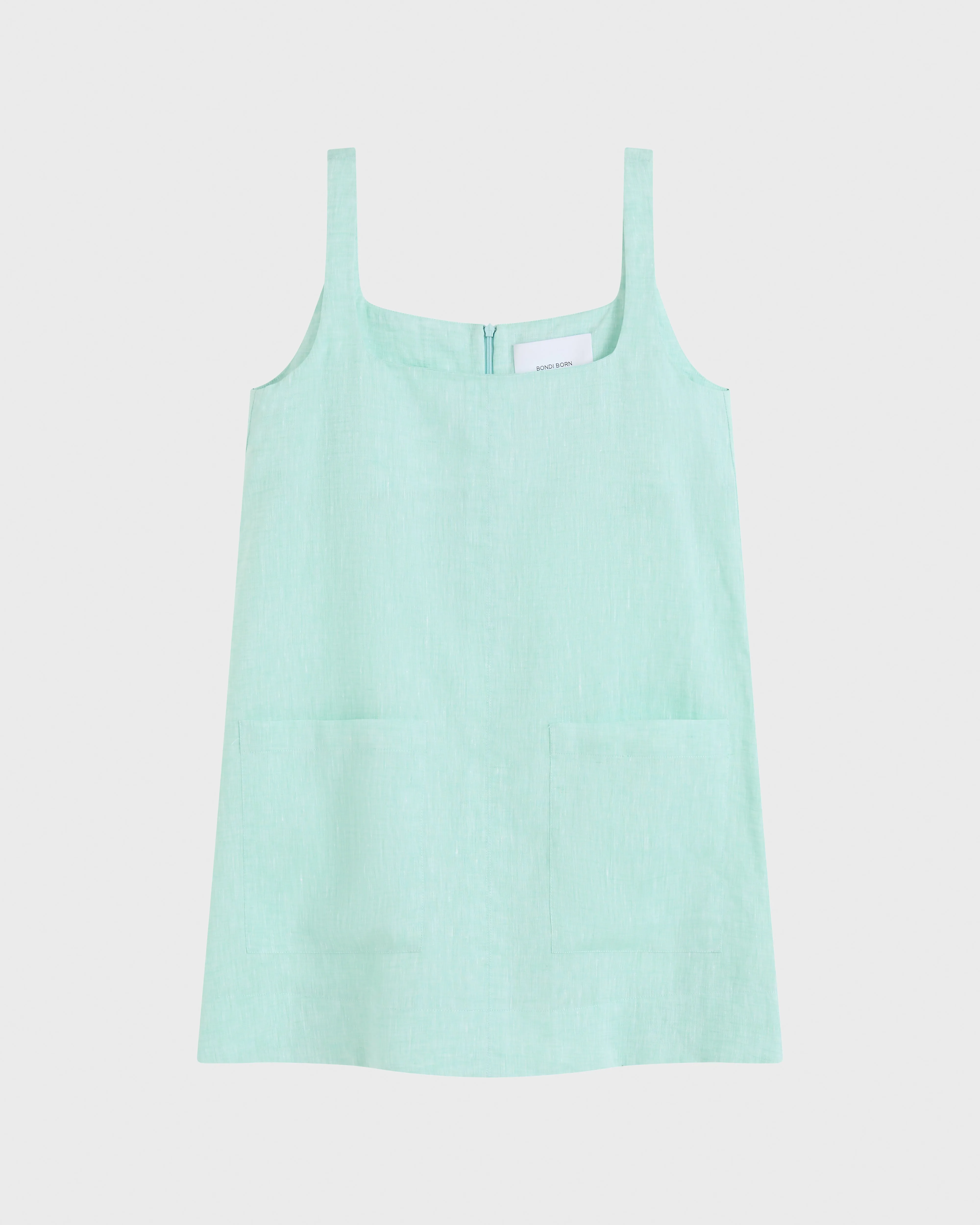 Leiden A-Line Mini Dress - Mint