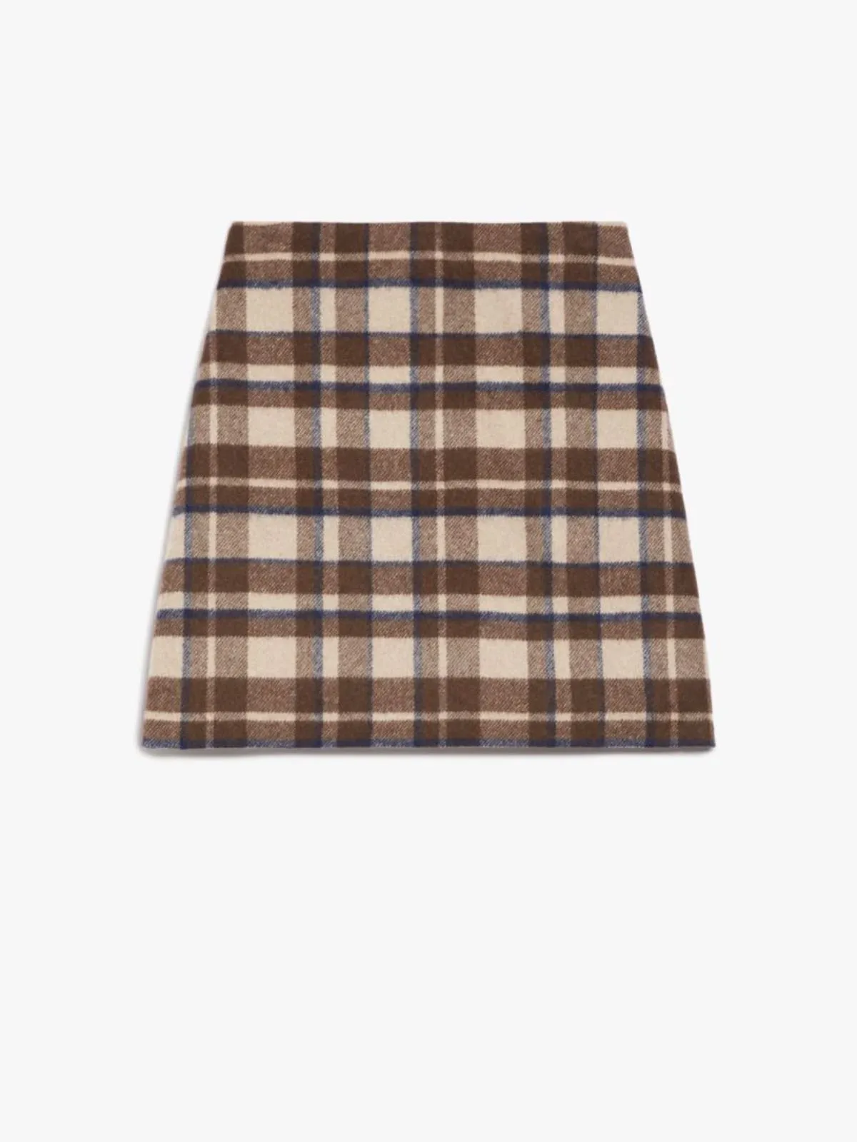 MaxMara Weekend Women's Epoca Short Chequered Wool Skirt