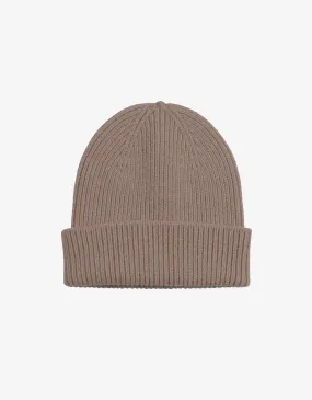 Merino Wool Beanie - Warm Taupe