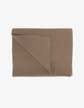 Merino Wool Scarf - Warm Taupe