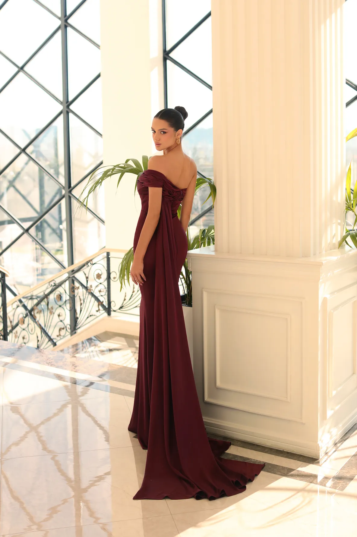Nicoletta - NC1065 - Fitted One-Shoulder Mermaid Evening Gown