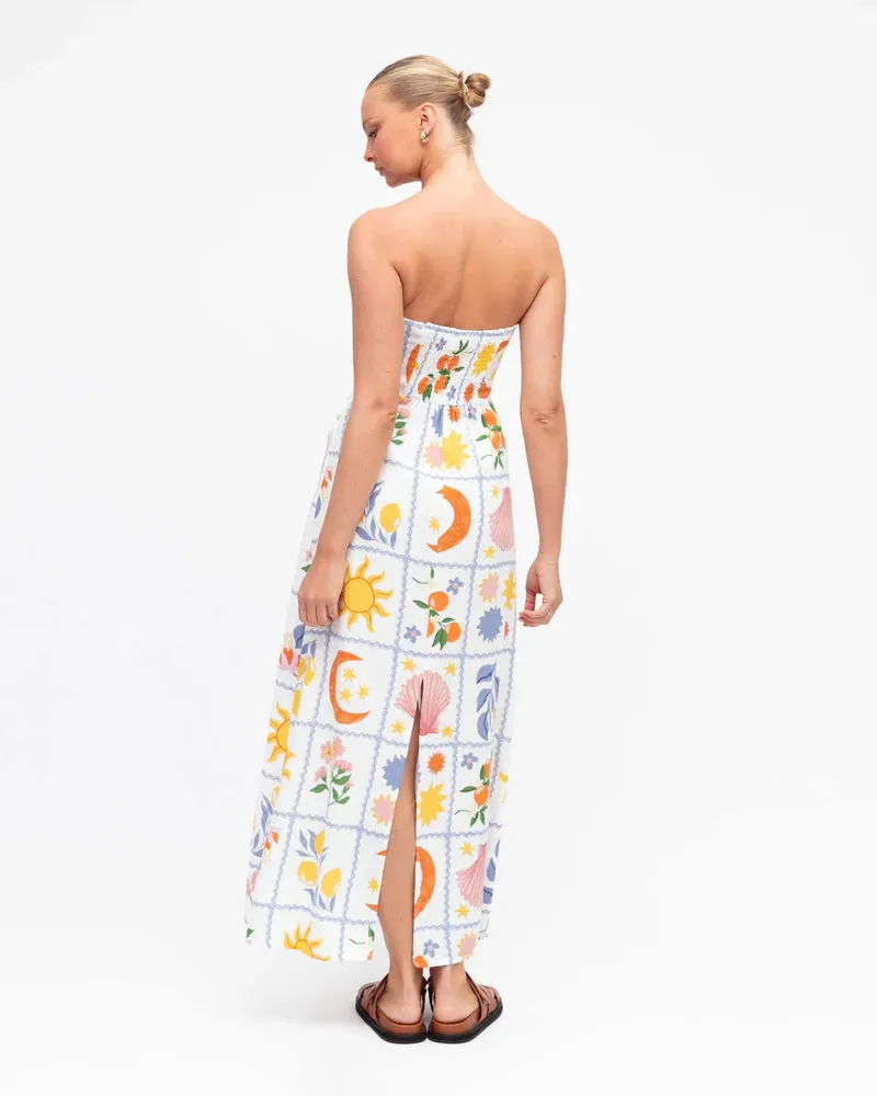 Paper Heart - Strappy Costa Maxi Dress