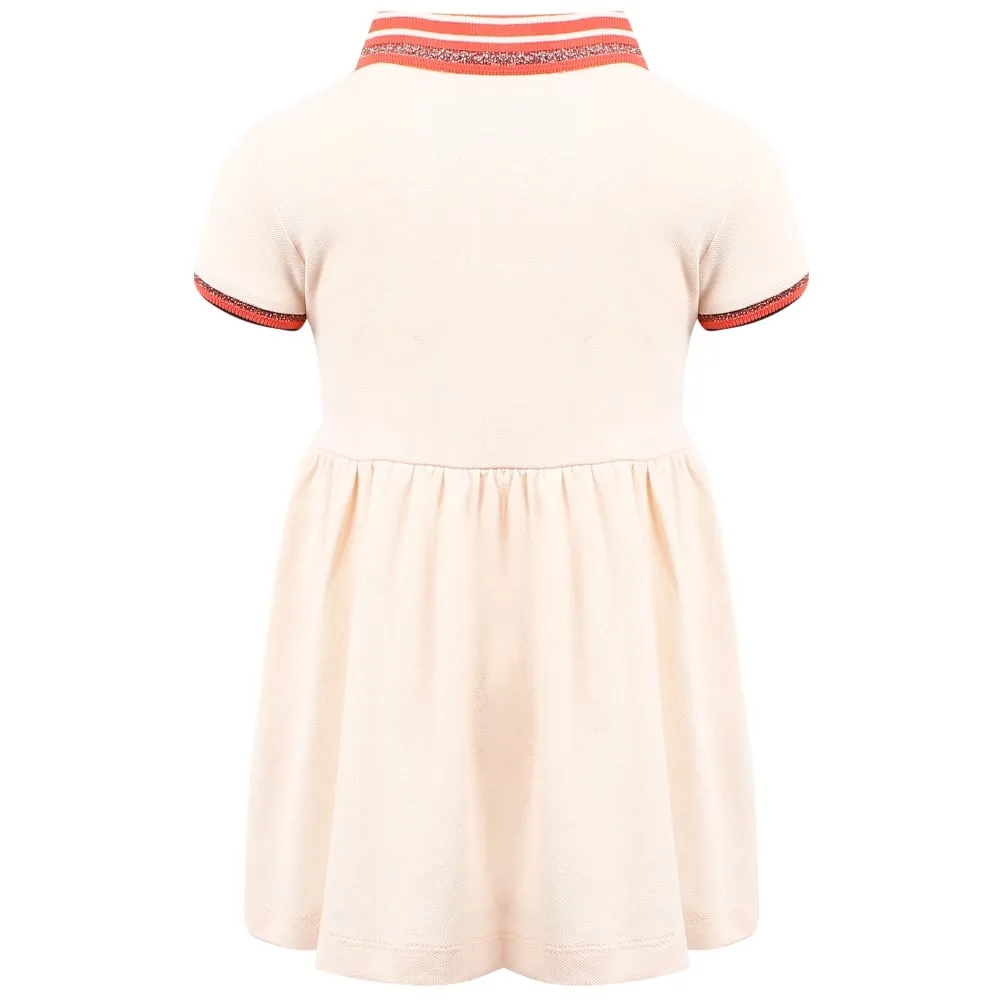Paul Smith Junior Kids Girl Short Sleeve Polo Dress Pink