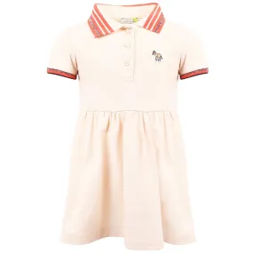 Paul Smith Junior Kids Girl Short Sleeve Polo Dress Pink