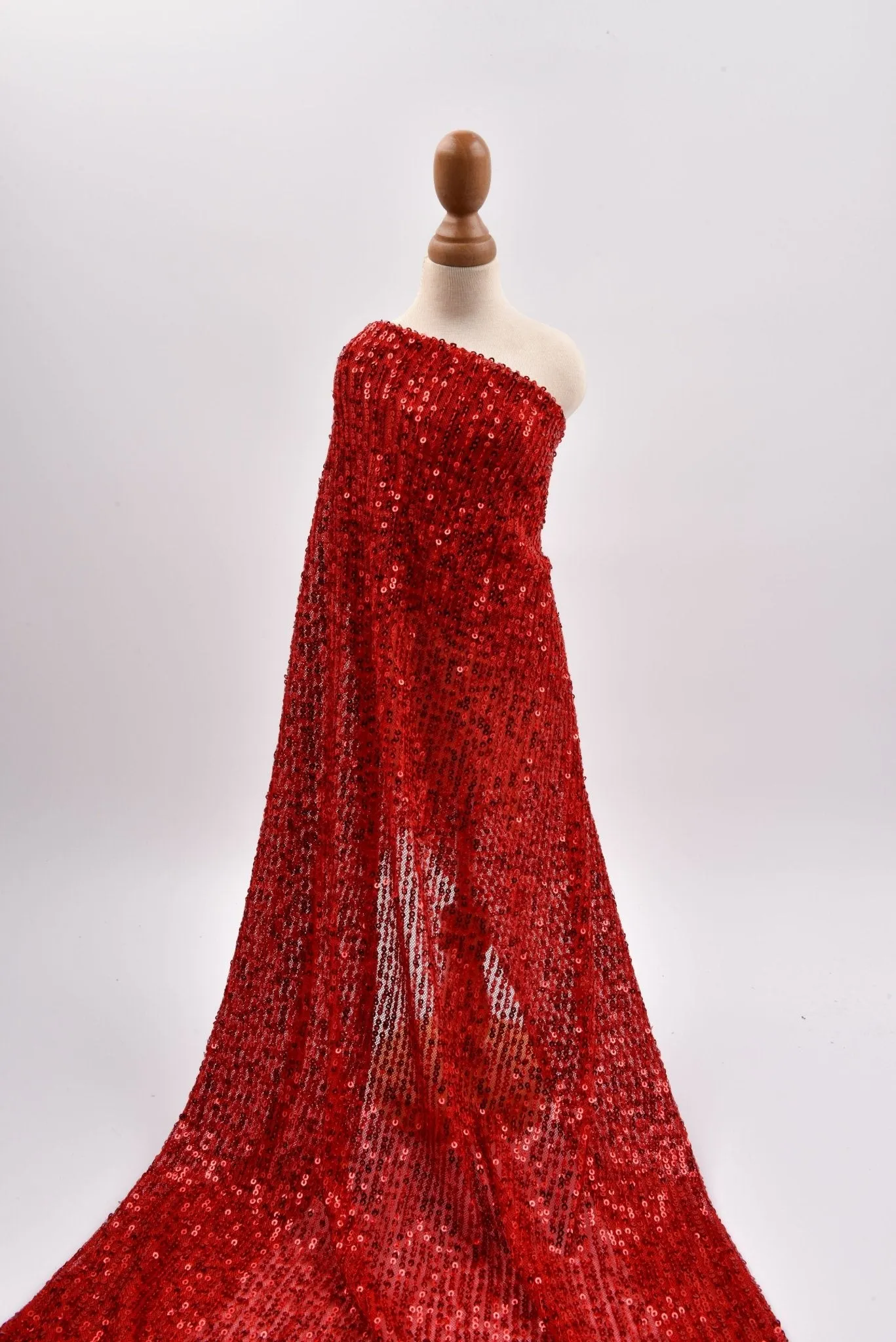 Premium All Over Sequins Mesh Stretch Fabric, cocktail/party dress  - 6591