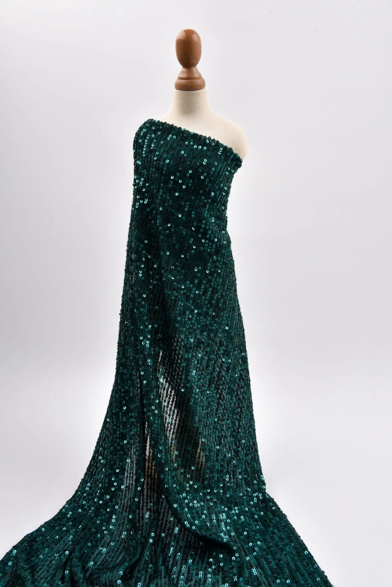 Premium All Over Sequins Mesh Stretch Fabric, cocktail/party dress  - 6591