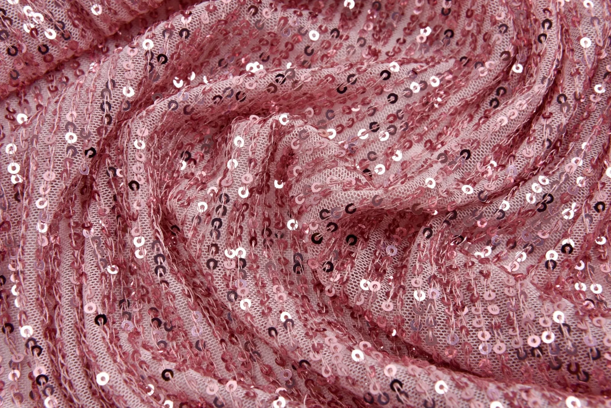 Premium All Over Sequins Mesh Stretch Fabric, cocktail/party dress  - 6591
