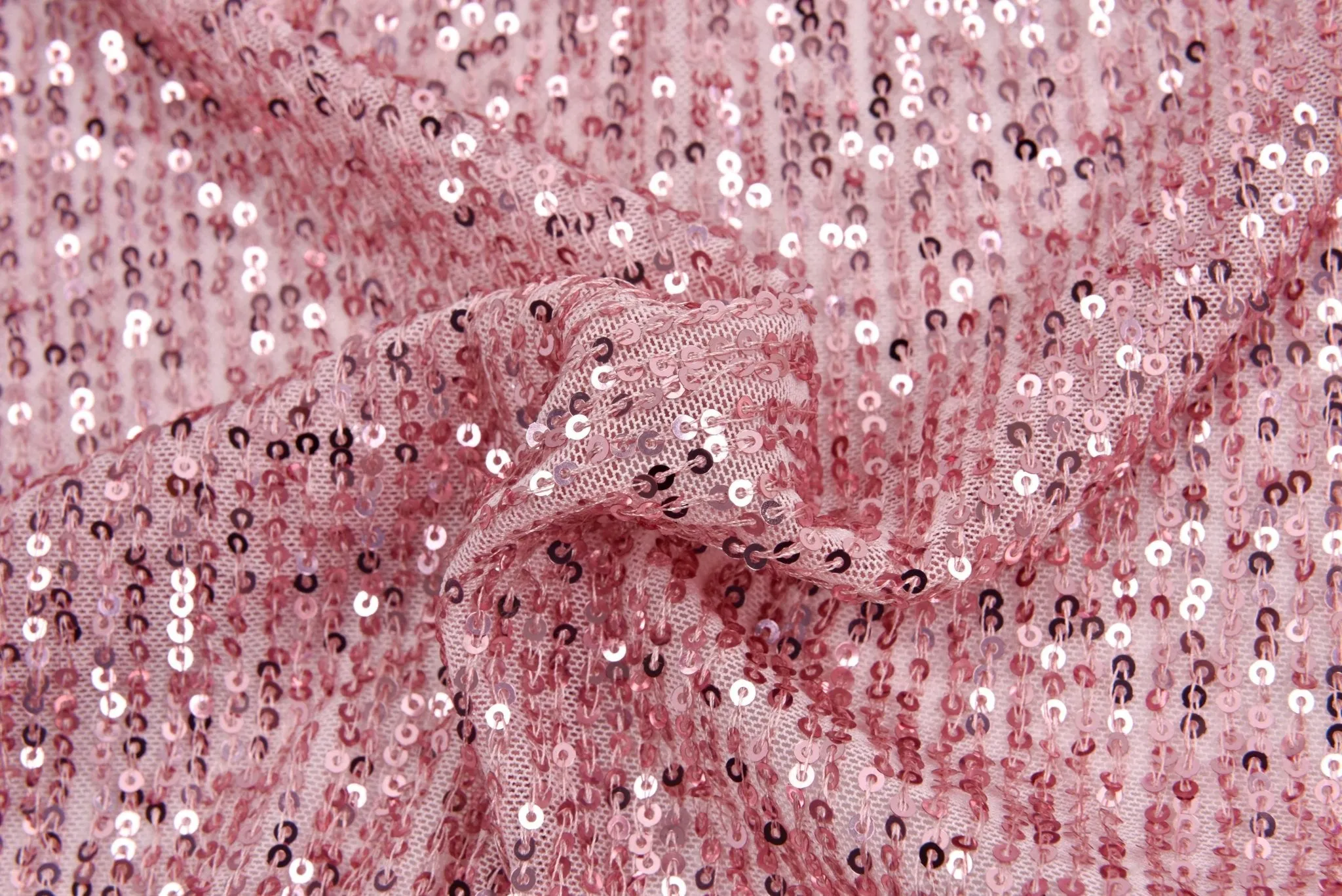 Premium All Over Sequins Mesh Stretch Fabric, cocktail/party dress  - 6591