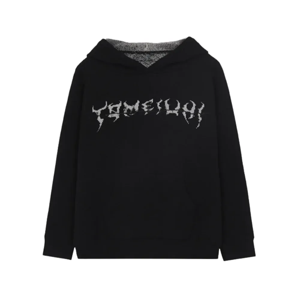 "High Street Skull Patchwork" Hoodie