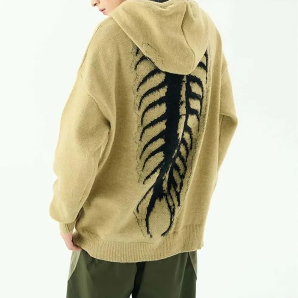 "High Street Skull Patchwork" Hoodie