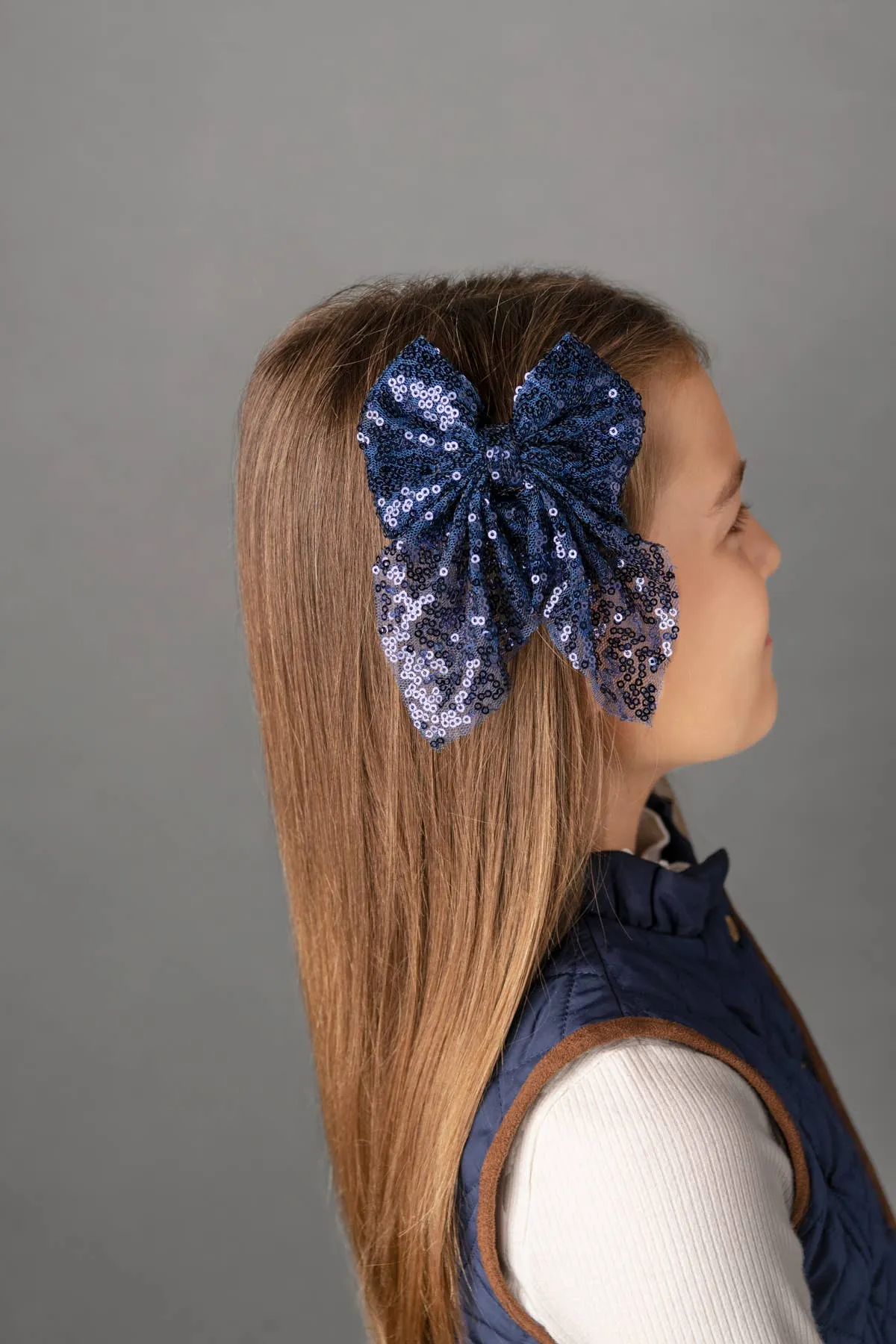 Sequin Longtail Bow