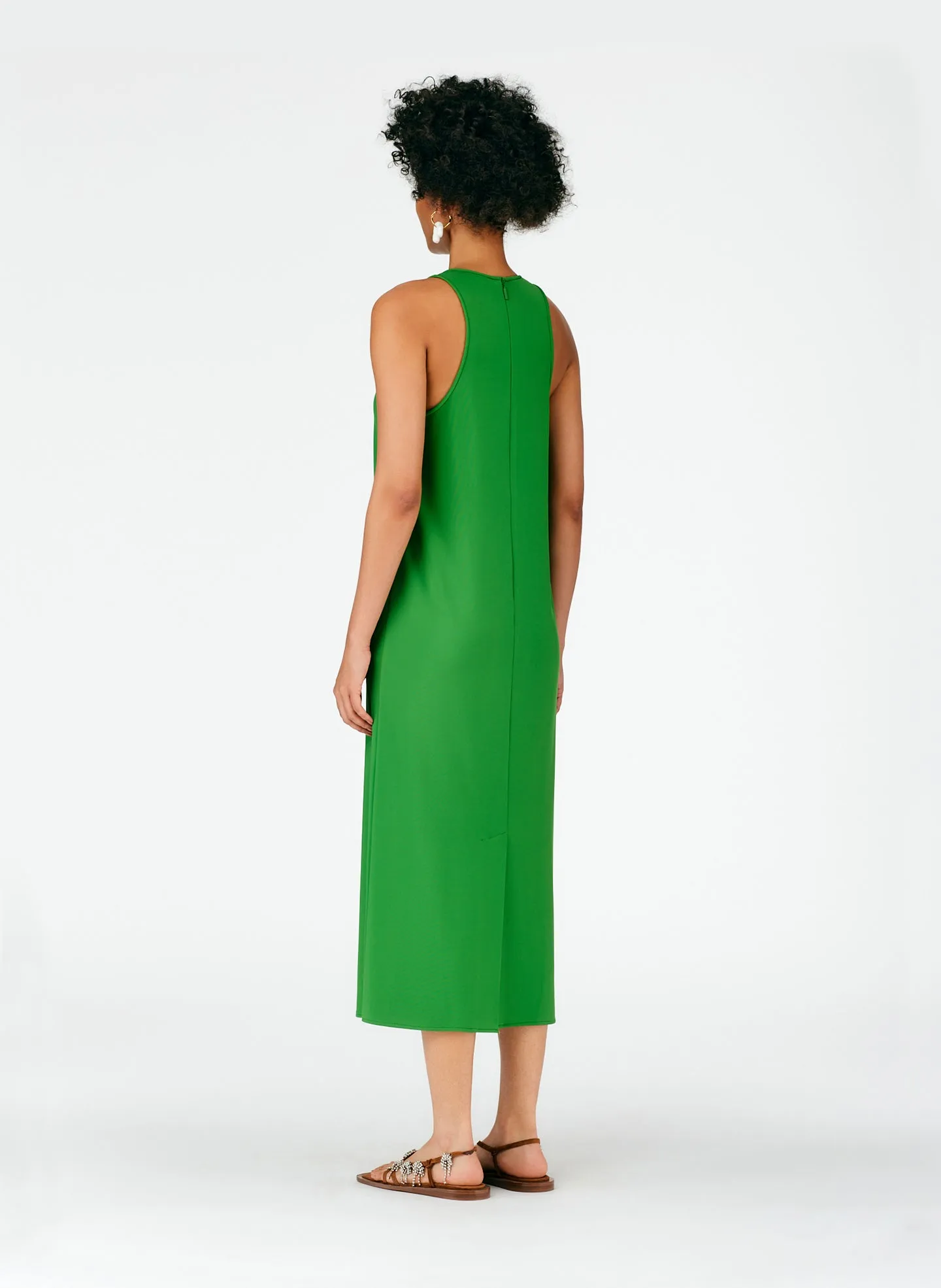 Serpentine Jersey Tank Dress