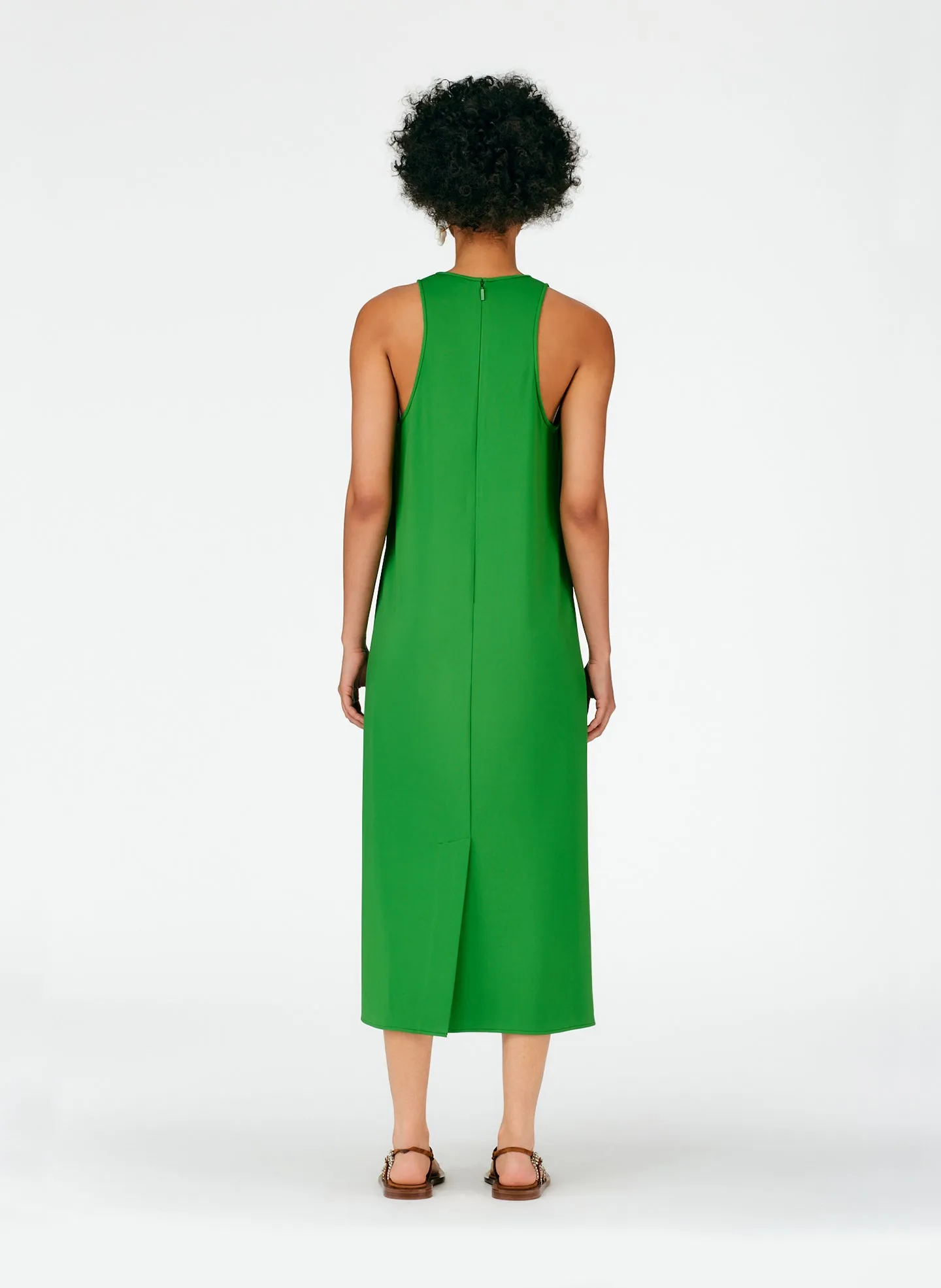 Serpentine Jersey Tank Dress