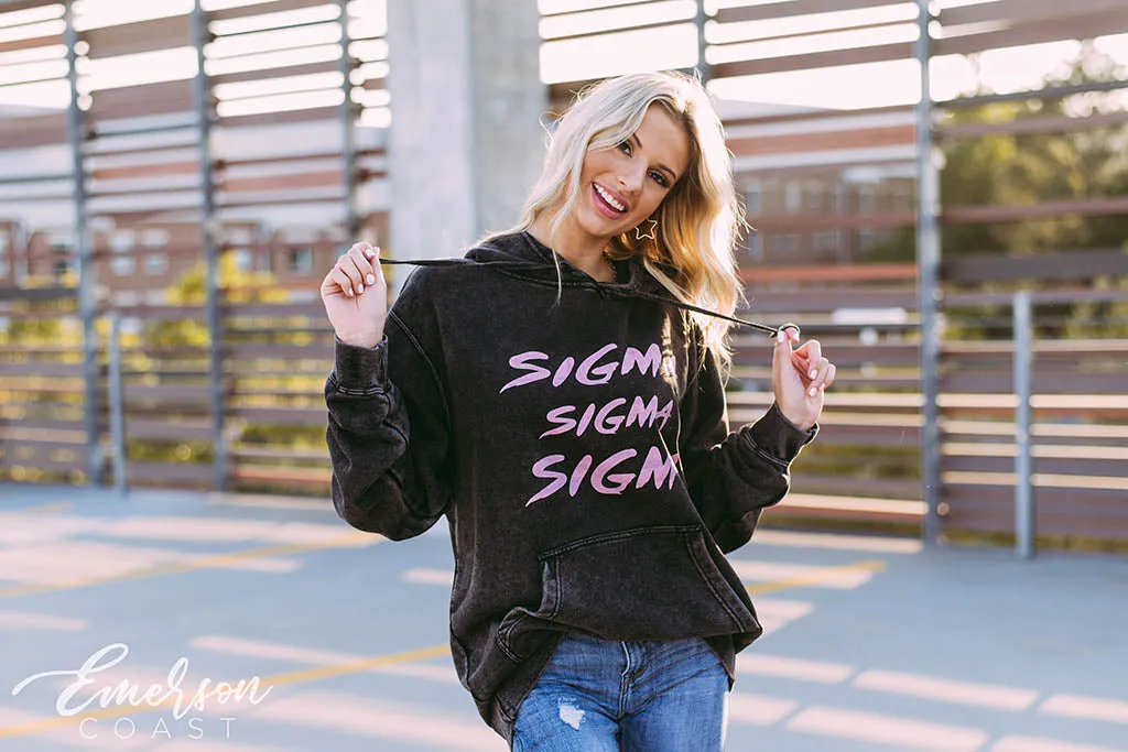 Sigma Sigma Sigma Edgy PR Hoodie