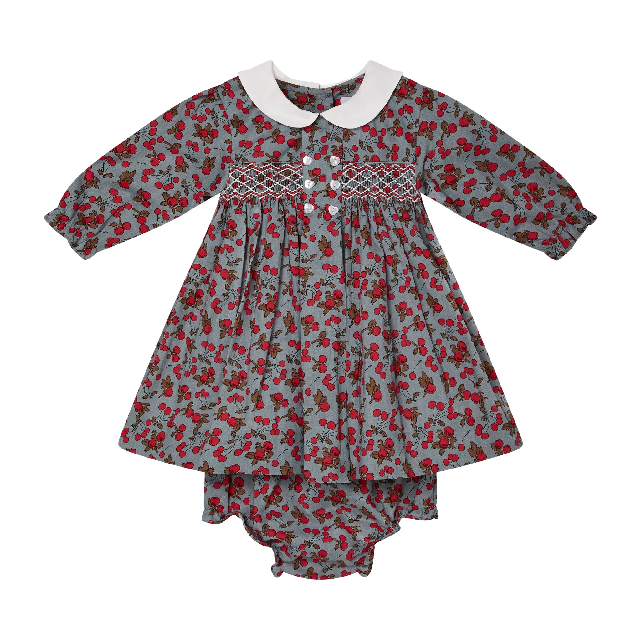 Smocked Baby Dress - Naida