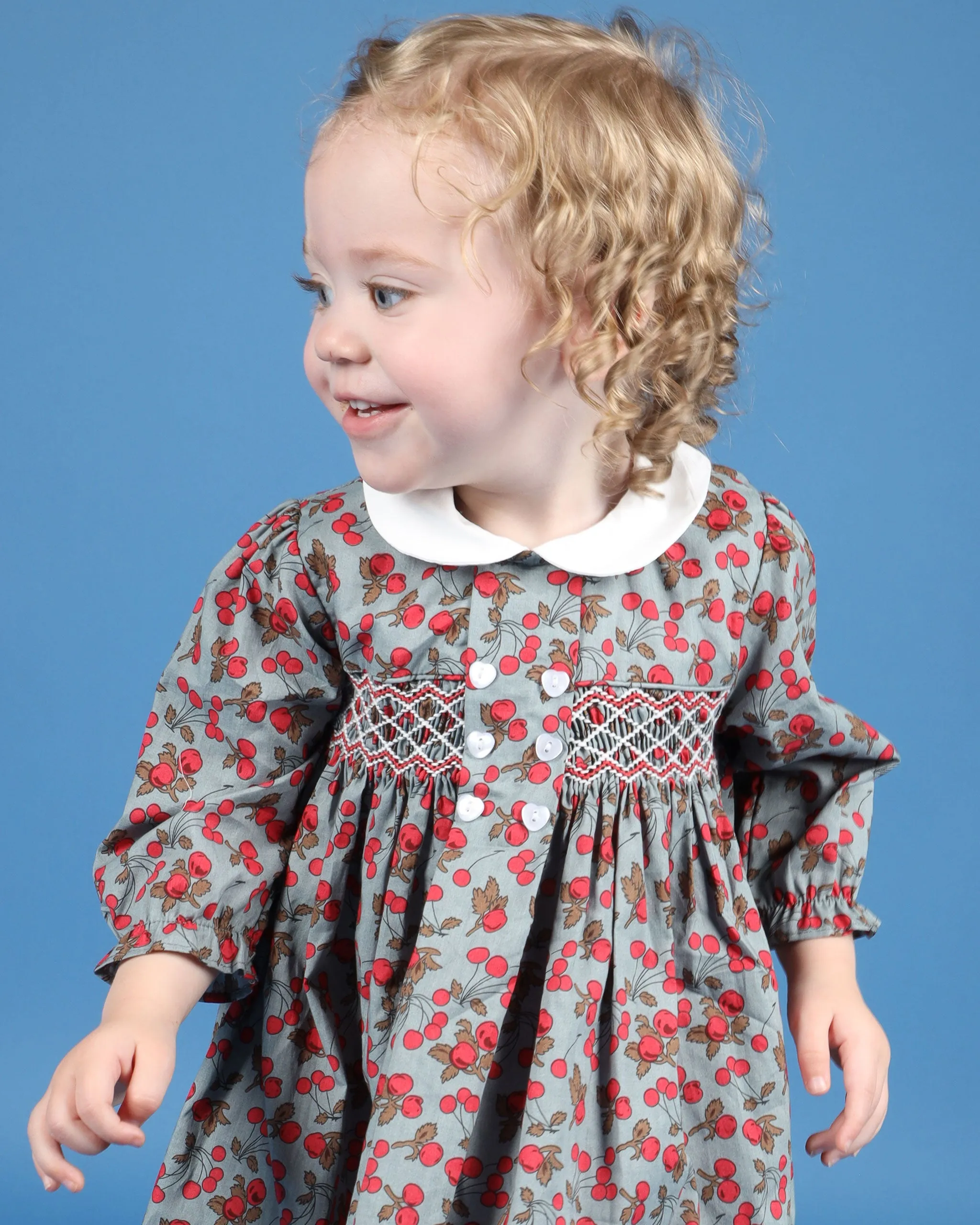 Smocked Baby Dress - Naida
