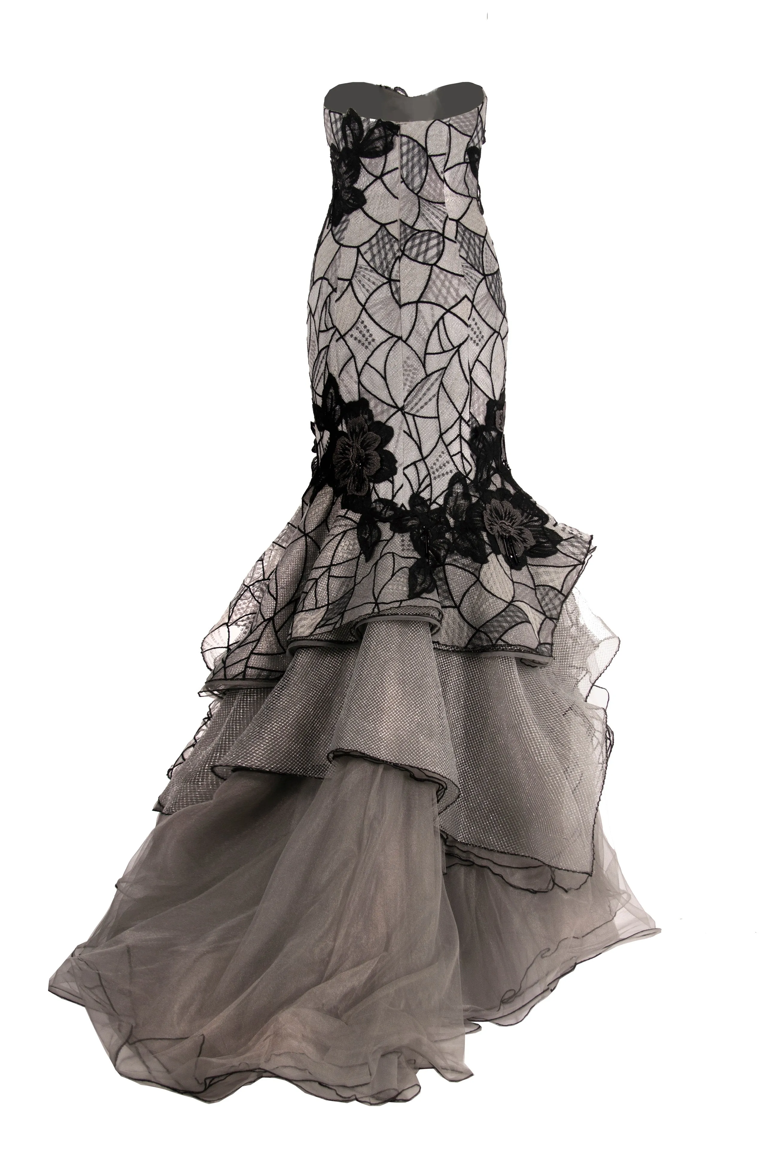 STAINED GLASS CASCADE GOWN