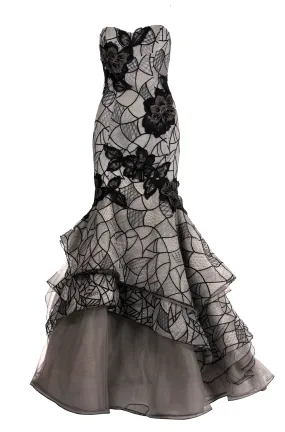 STAINED GLASS CASCADE GOWN