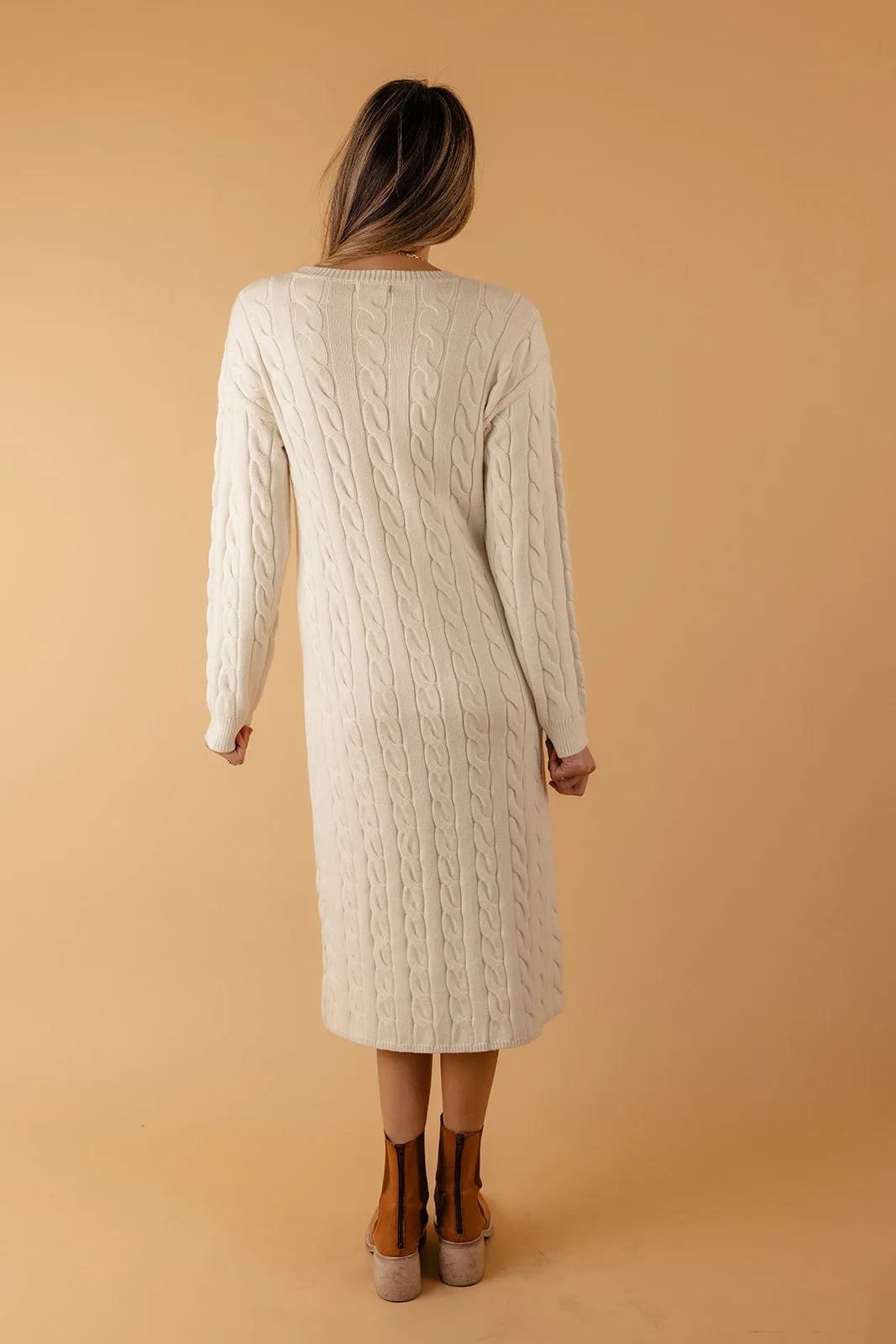 The Way Life Goes Sweater Dress
