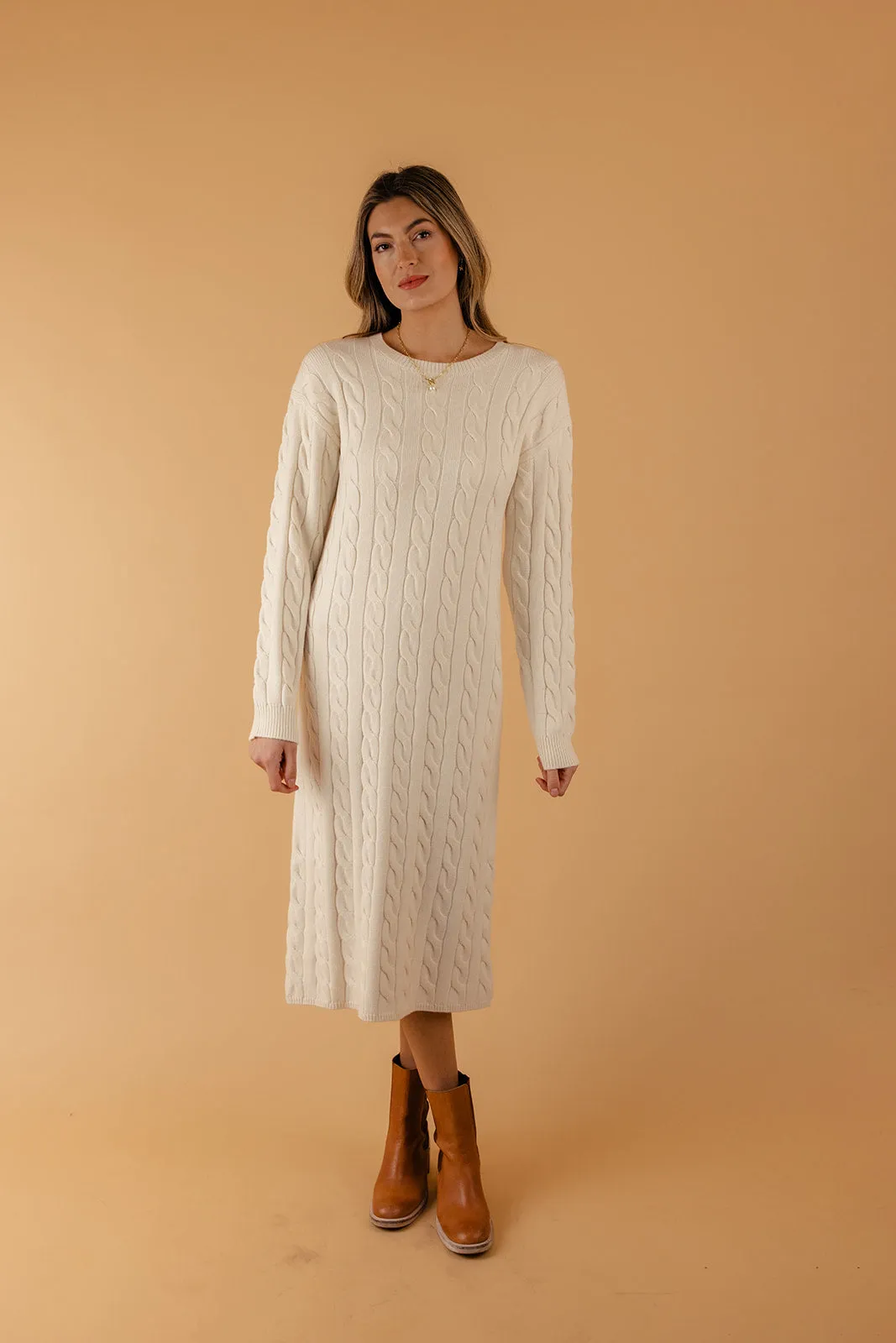 The Way Life Goes Sweater Dress