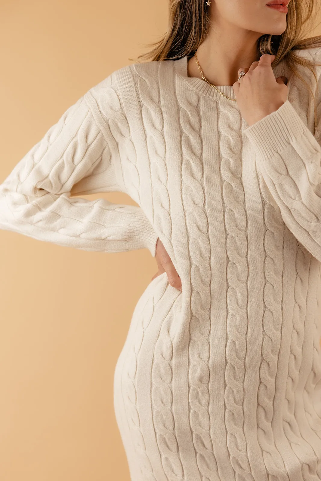 The Way Life Goes Sweater Dress