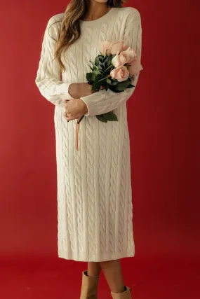 The Way Life Goes Sweater Dress