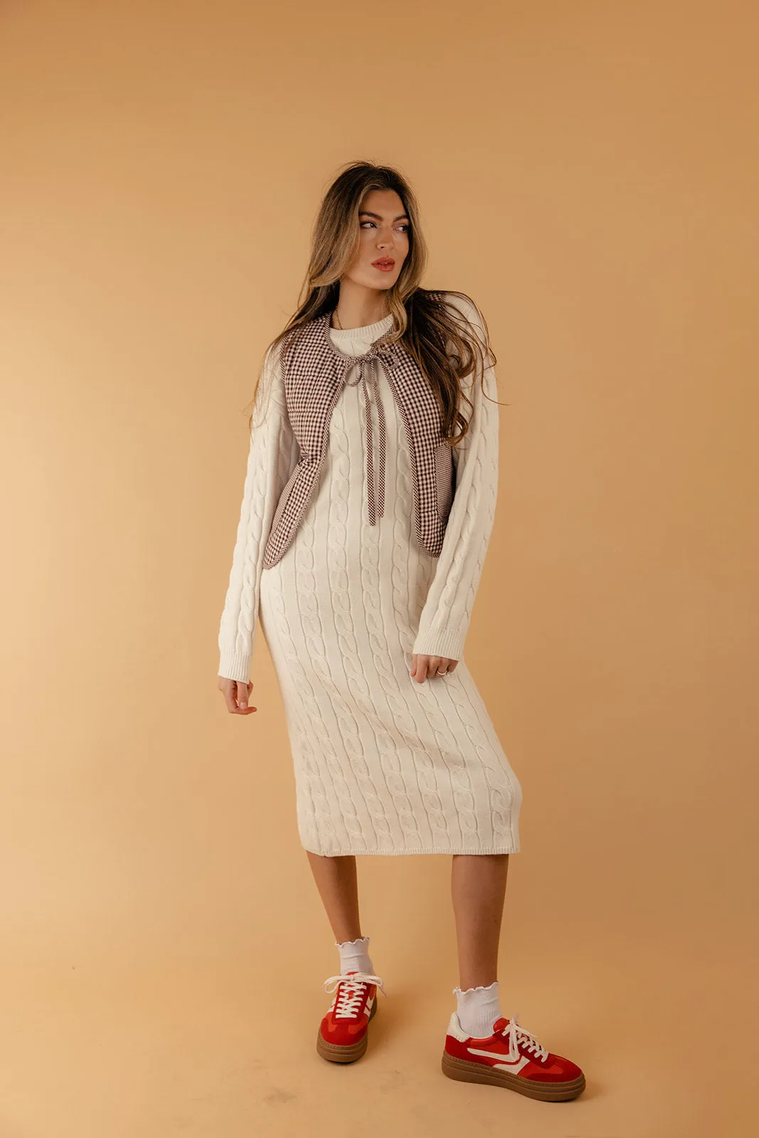 The Way Life Goes Sweater Dress
