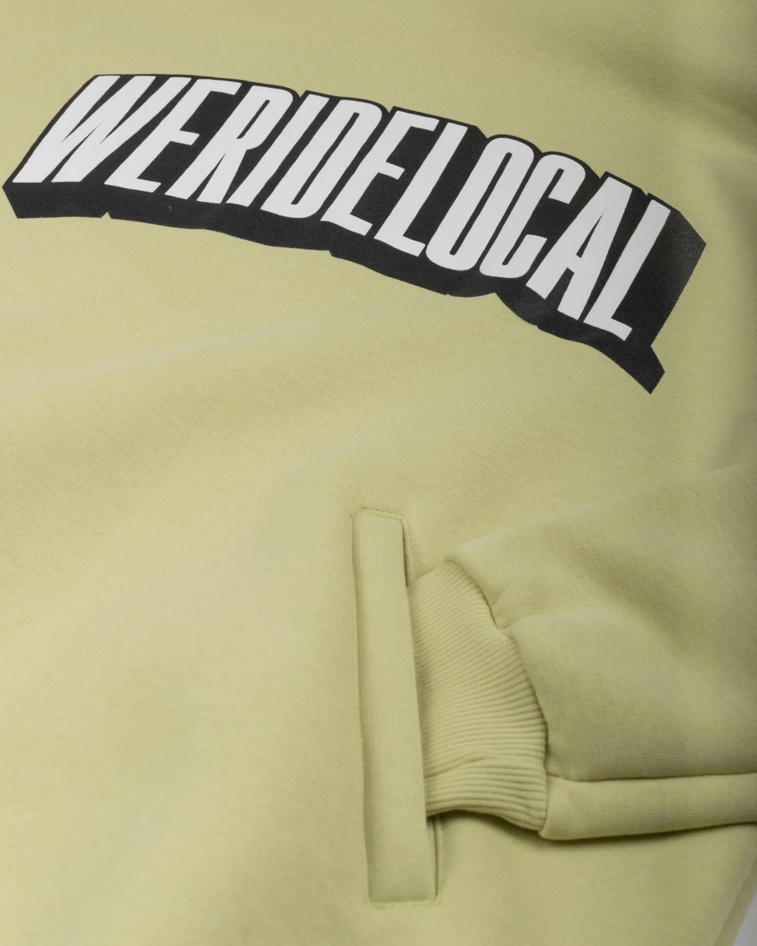 TYPO LIME HOODIE