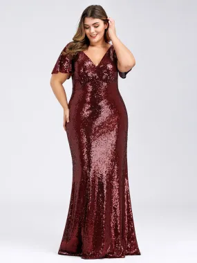 Women's Elegant Maxi Long Plus Size Wholesale Formal Gowns EP07988